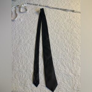 Sophisticated awareness by Kenneth Cole Black Geometric Tie